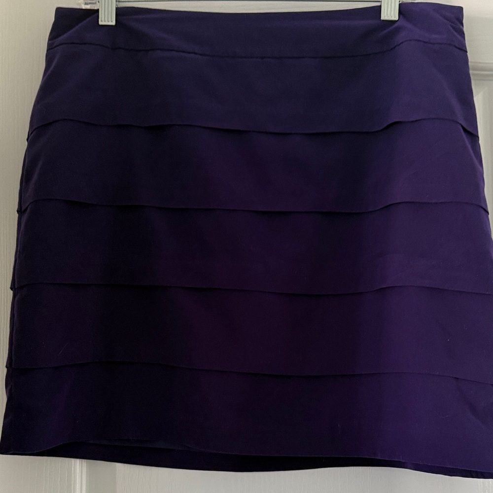 Elegant Purple Women's Skirt